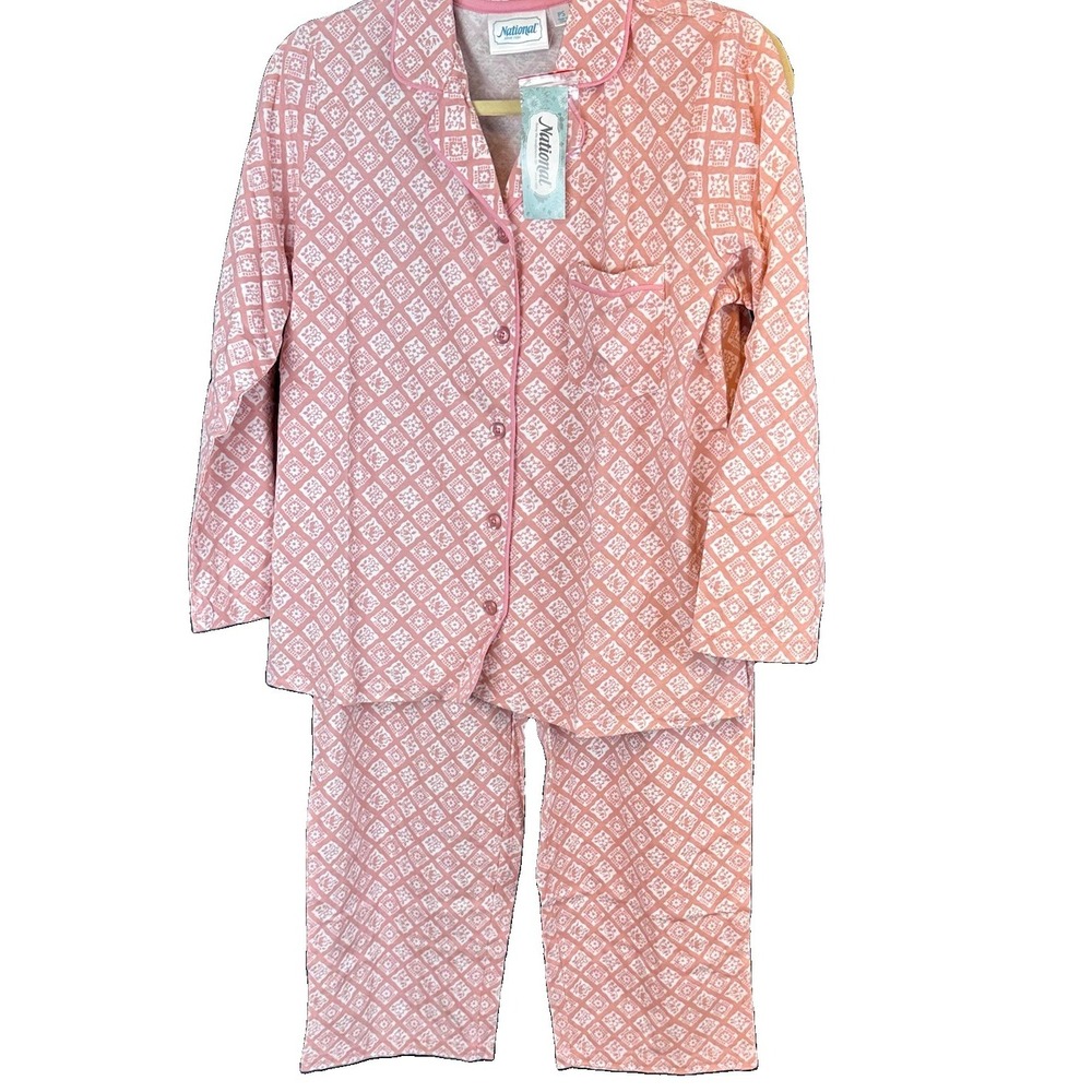 Nationals Pajama Set Petite Small Women's
